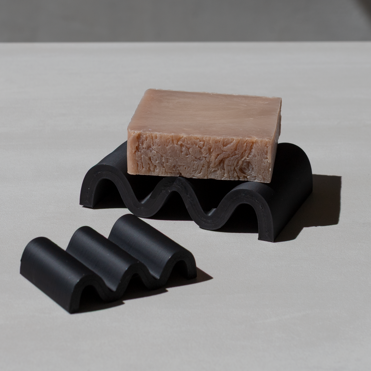 Black Wavy Tray