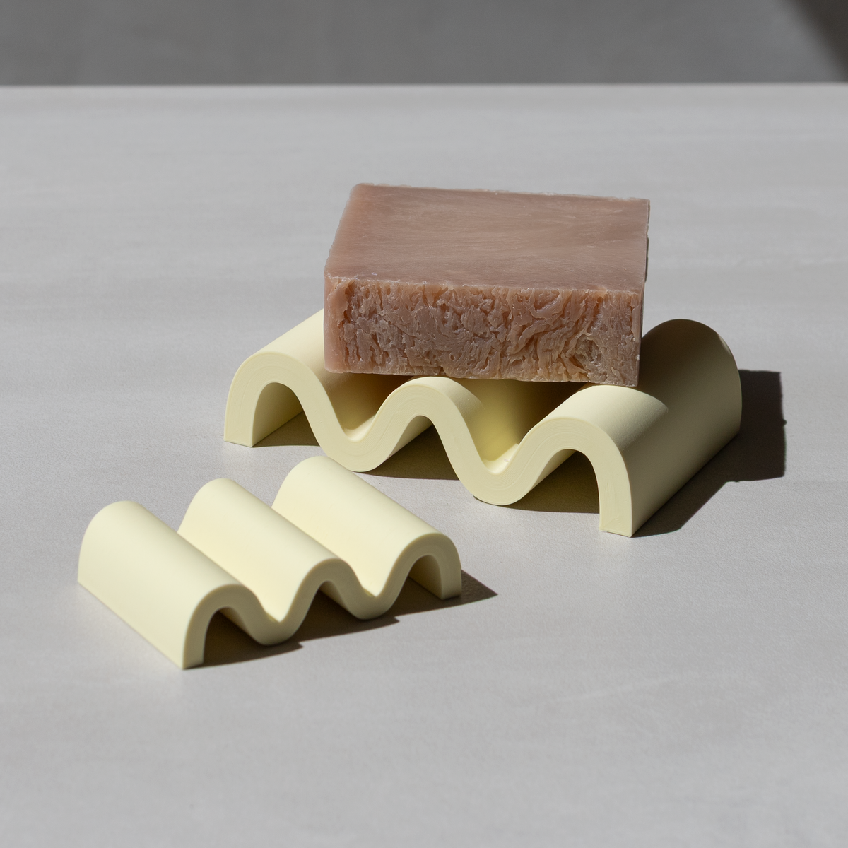 Butter Yellow Wavy Tray