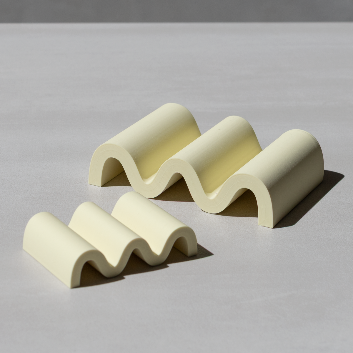 Butter Yellow Wavy Tray